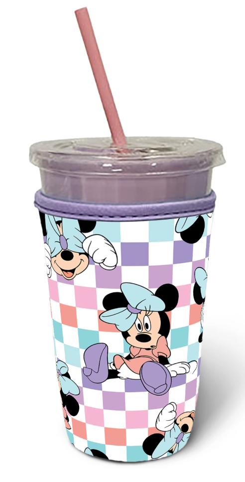 22-24 oz Girl Mouse Ice Coffee Koozie